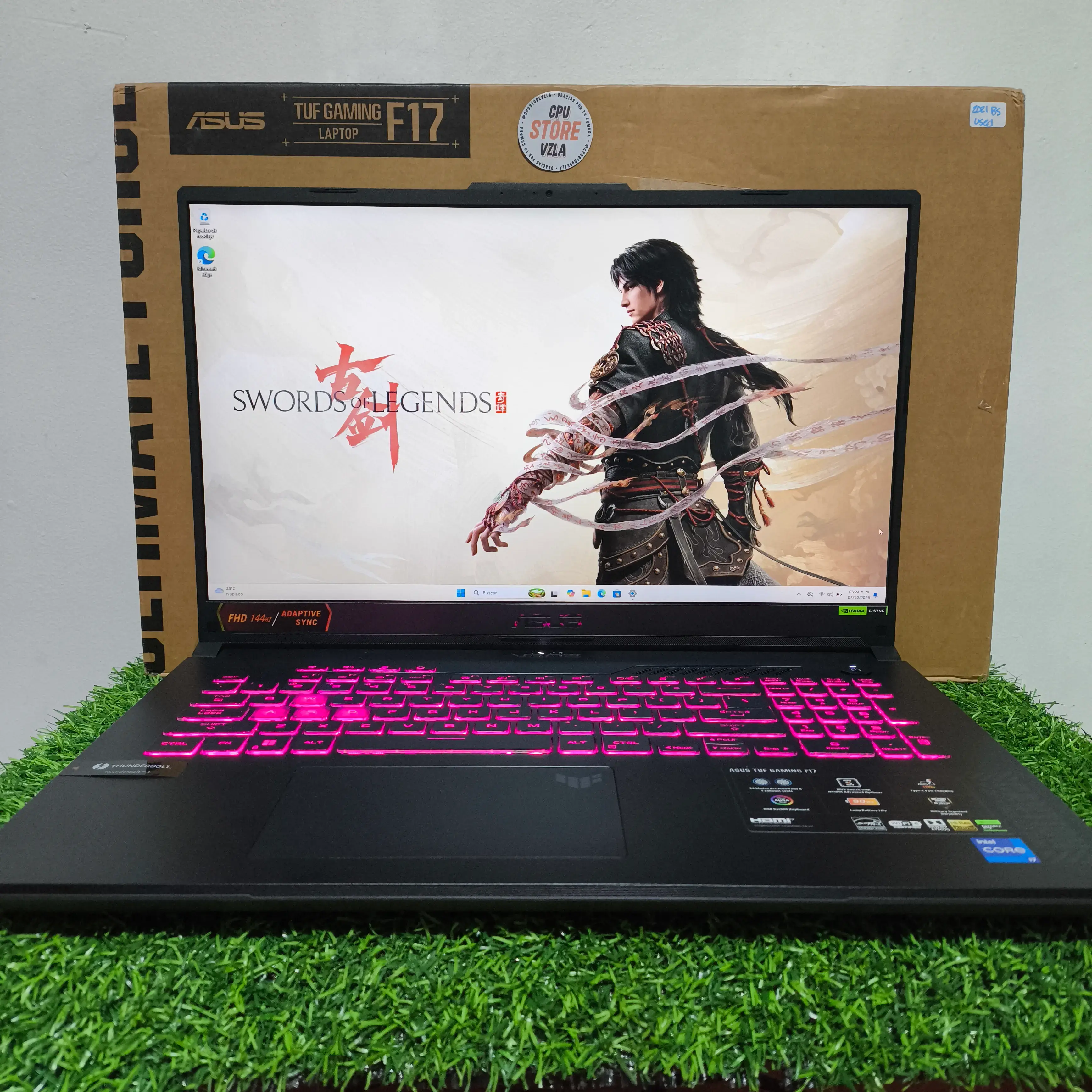 ASUS TUF Gaming F17 FX707VU 17.3″ FHD 144 Hz · Intel Core i7-13620H · RTX 4050 · 16 GB · 512 GB NVMe M.2
