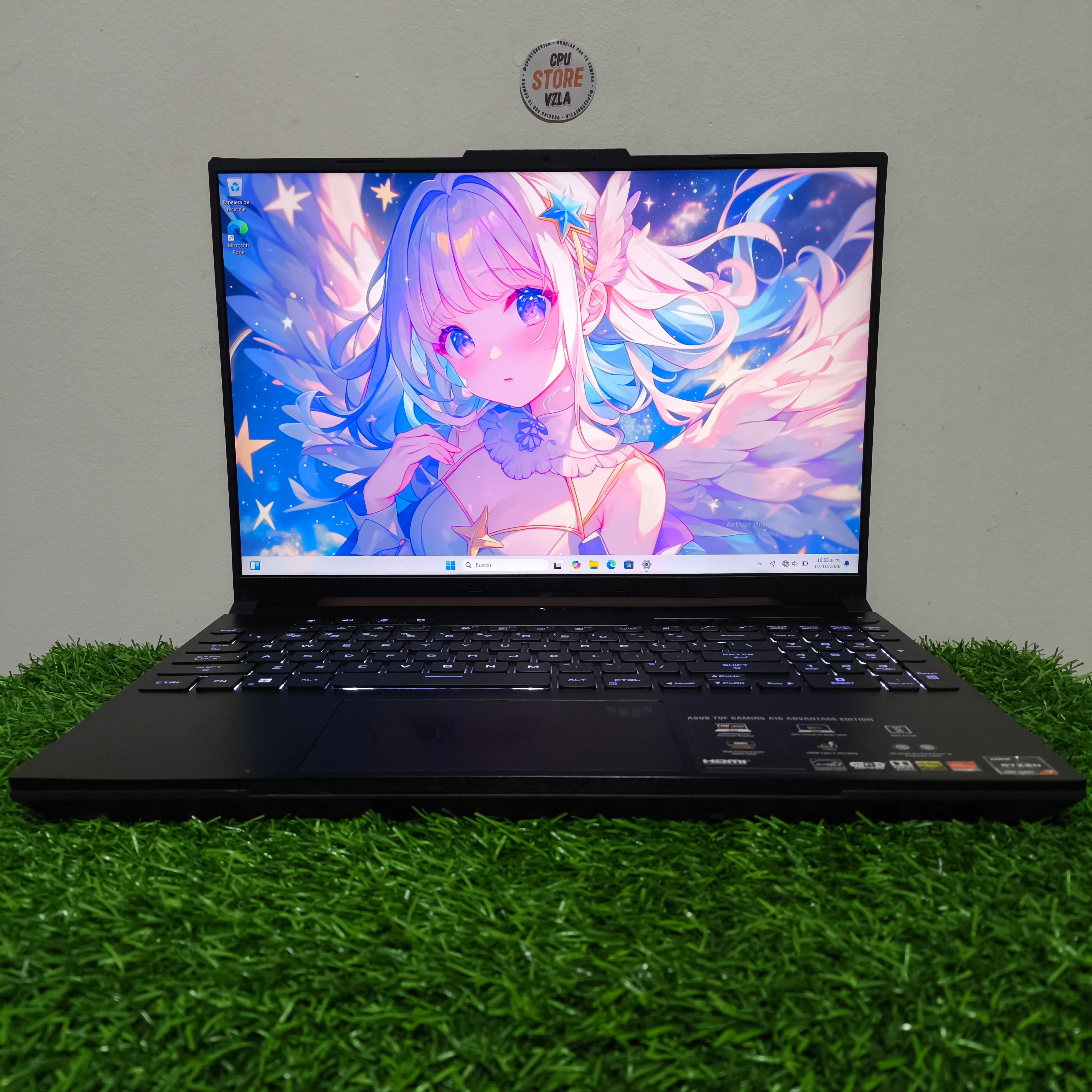 ASUS TUF Gaming A16 Advantage FA617NT 16″ FHD+ 165 Hz · AMD Ryzen 7 7735HS · Radeon RX 7700S · 16 GB · 512 GB NVMe M.2