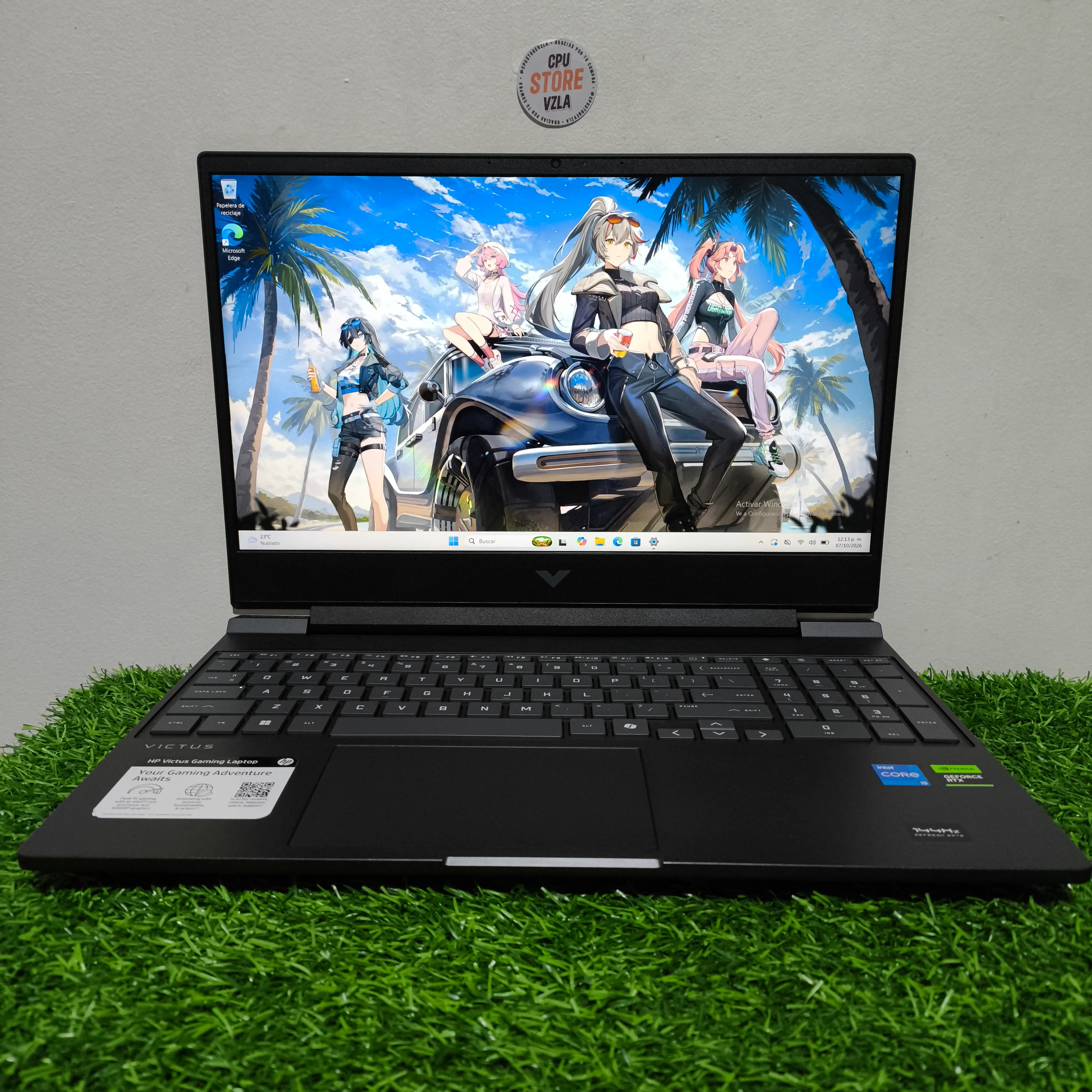 HP Victus 15-fa2089wm 15.6" FHD 144Hz - Intel Core i5-13420H - 16GB RAM - 500GB SSD - GeForce RTX 4050 6GB