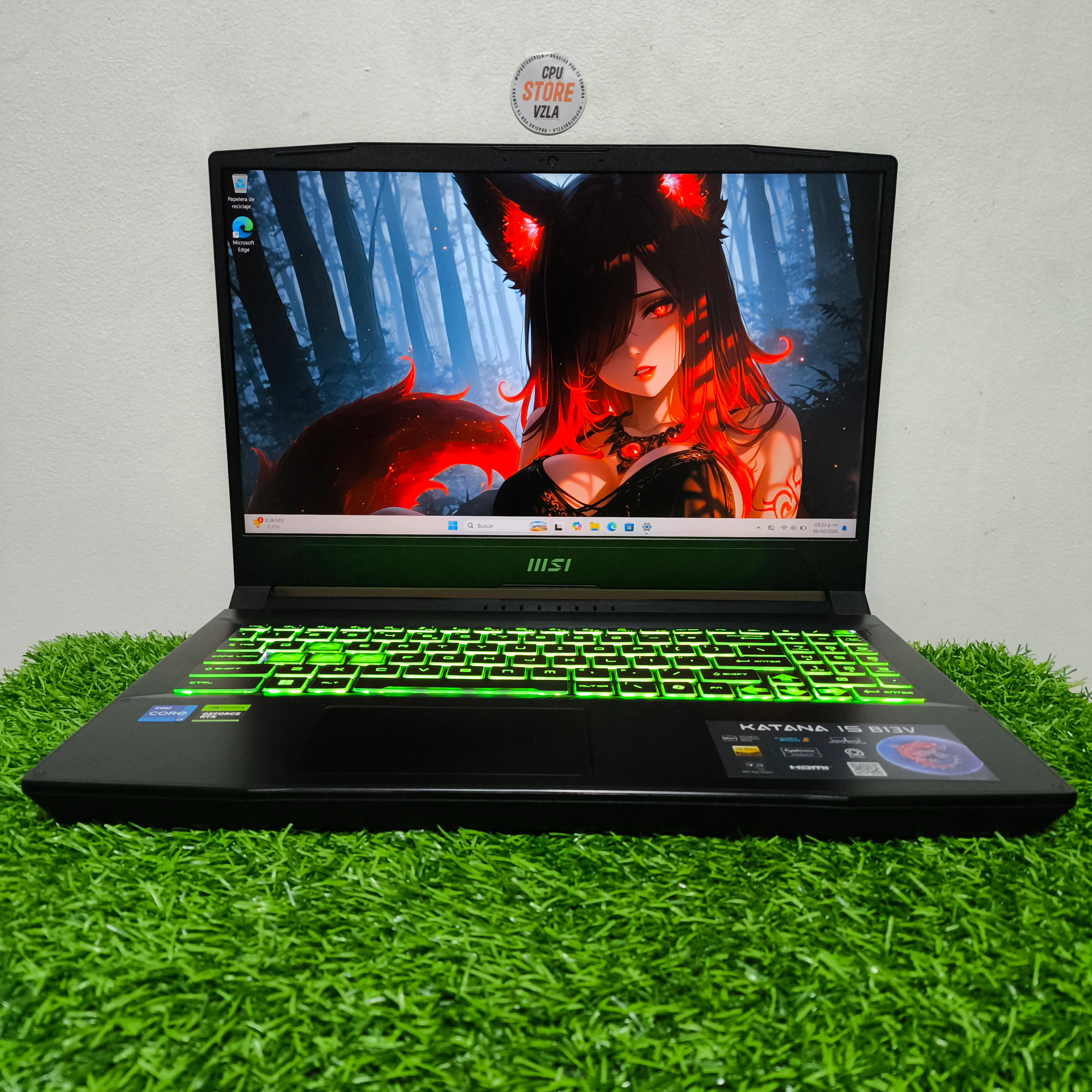 MSI Katana 15 B13VEK-277US 15.6″ FHD 144 Hz · Intel Core i7-13620H · RTX 4050 · 16 GB · 1 TB NVMe M.2