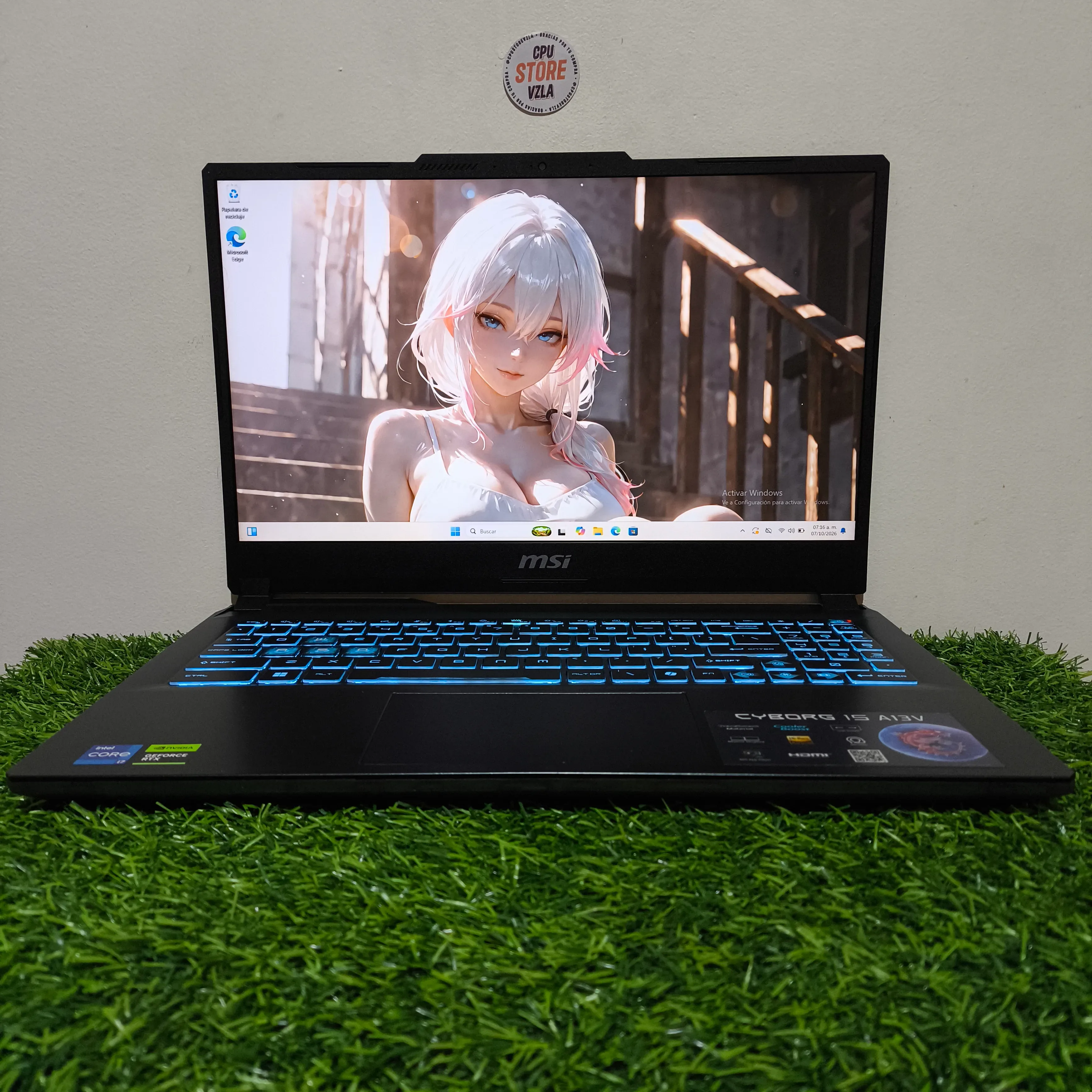 MSI Cyborg 15 A13VE 15.6″ FHD 144 Hz · Intel Core i7-13620H · RTX 4050 · 32 GB · 512 GB NVMe M.2