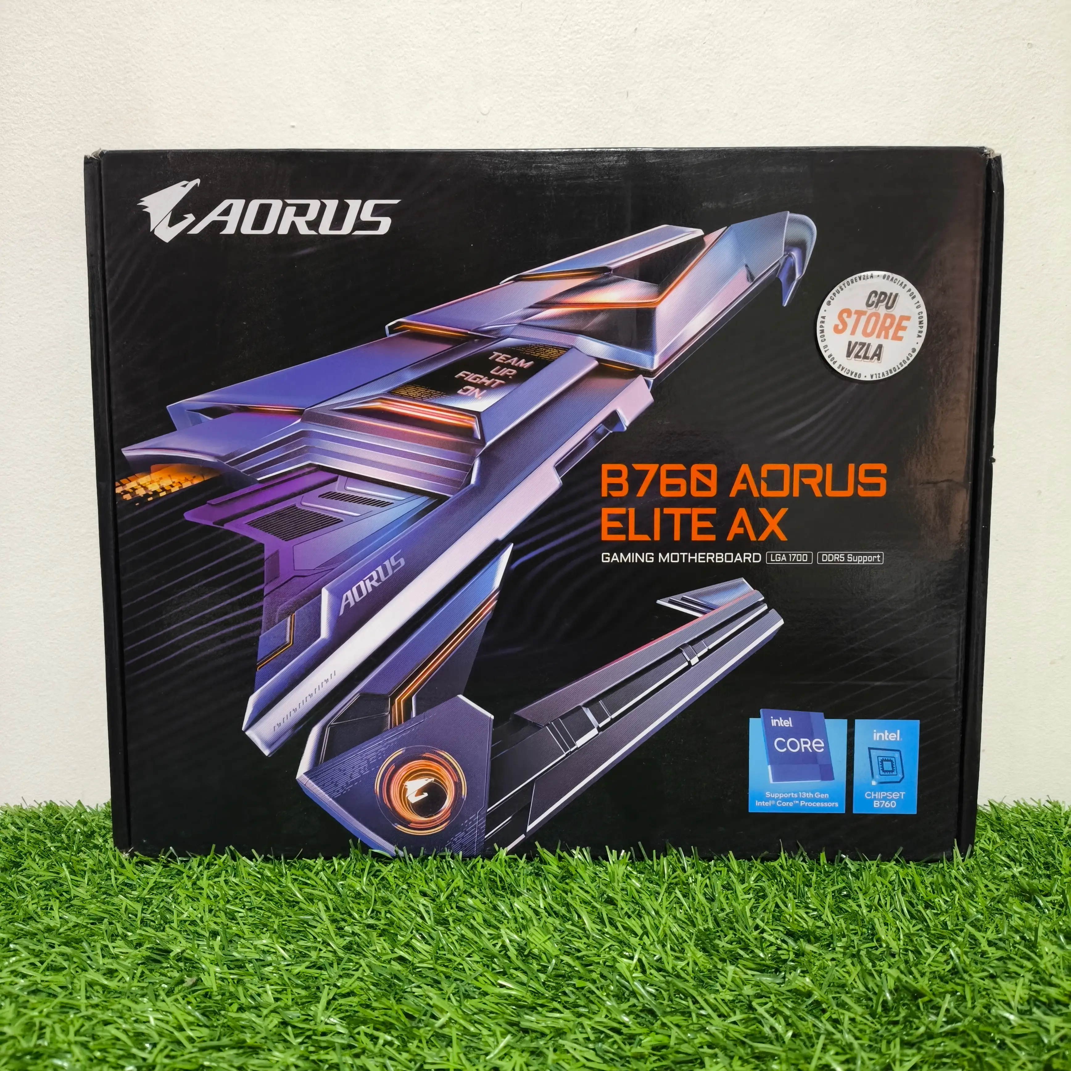 GIGABYTE B760 AORUS ELITE AX DDR5 ATX - LGA1700 - Wi-Fi 6E - 2.5GbE
